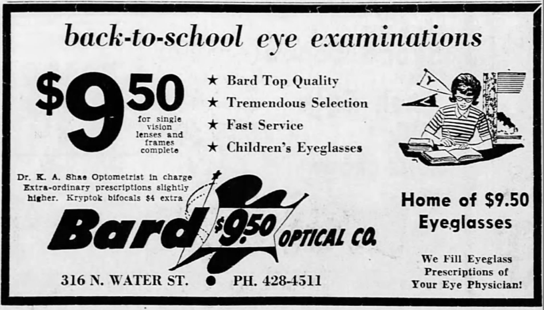 Back-to-school eye examinations